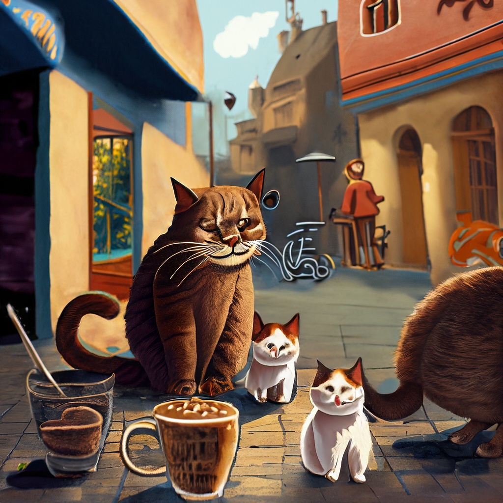 Noms de chats de café 1