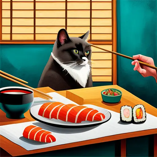 Noms de chats sushis