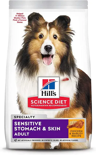 Hills Science Diet Sensitive Stomach and Skin Chicken Recipe review